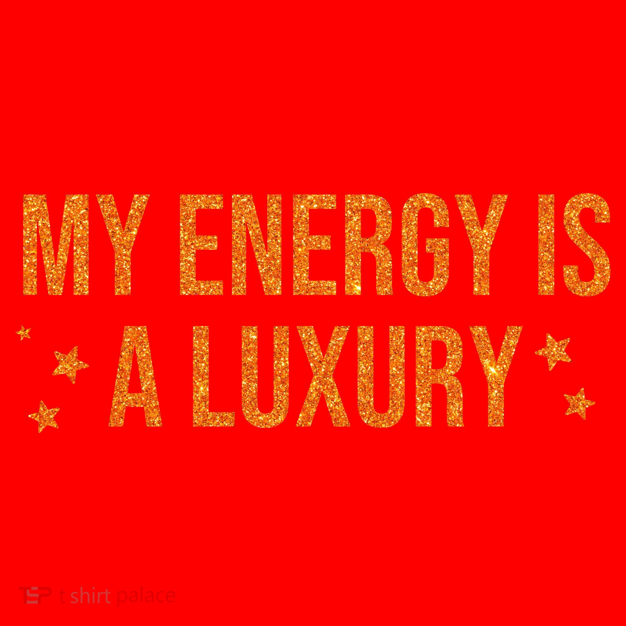 My Energy Is A Luxury  Santa Hat