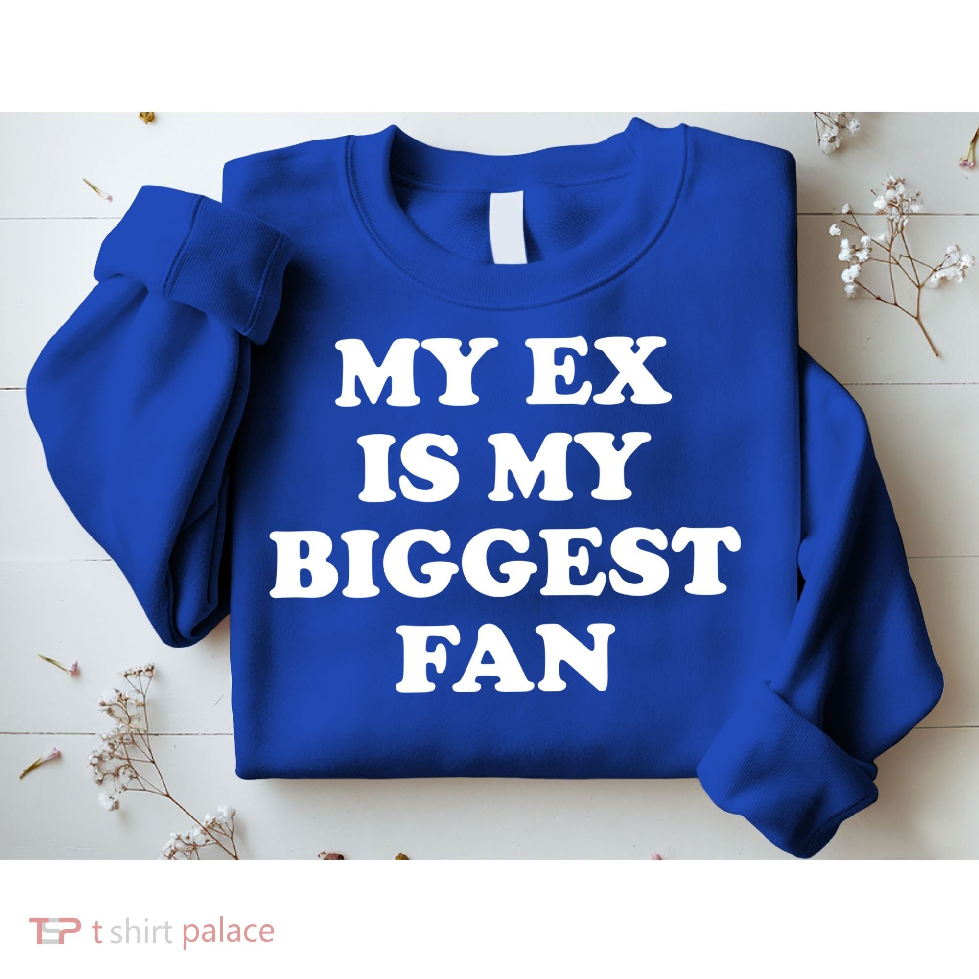 My Ex Is My Biggest Fan Shirts Funny Sayings Sweatshirt