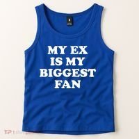 My Ex Is My Biggest Fan Shirts Funny Sayings Tank Top thumb 2