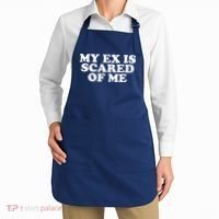 My Ex Is Scared of Me Apron thumb 2