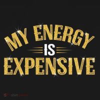 My Energy Is Expensive Funny Motivational Women's Hoodie thumb 2