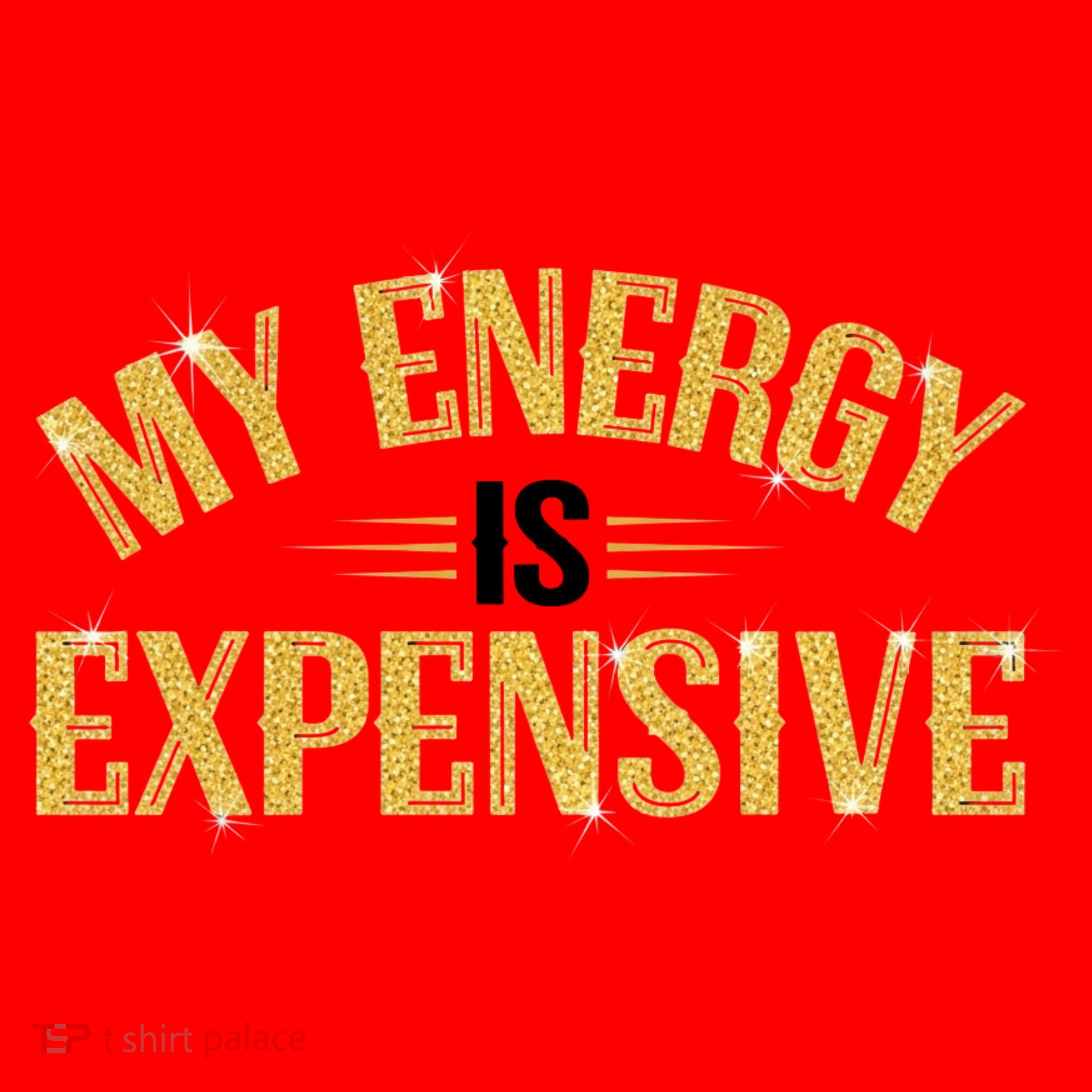 My Energy Is Expensive Funny Motivational Santa Hat