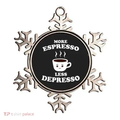 More Espresso Less Depresso Ornament