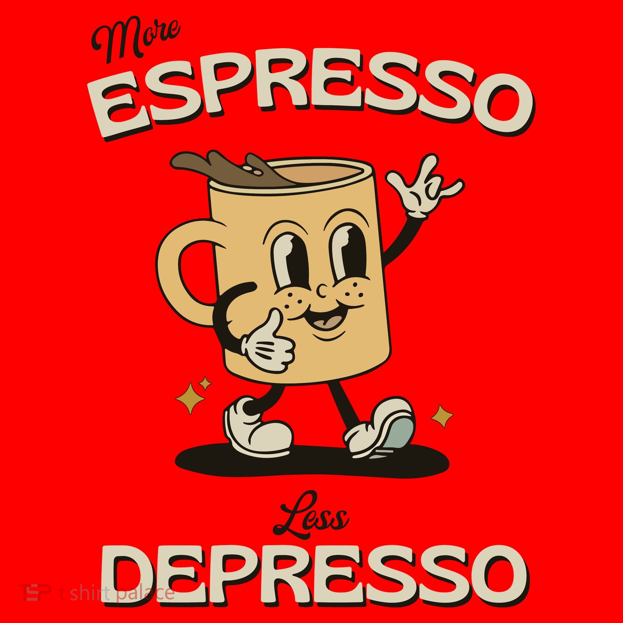 More Espresso Less Depresso Coffee Lover Santa Hat