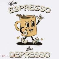 More Espresso Less Depresso Coffee Lover Women's Hoodie thumb 2