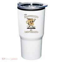 More Espresso Less Depresso Coffee Lover Tumbler thumb 0