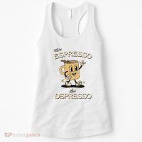 More Espresso Less Depresso Coffee Lover Women's Tank Top thumb 0