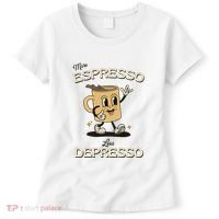 More Espresso Less Depresso Coffee Lover Women's T-Shirt thumb 0