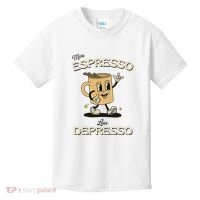 More Espresso Less Depresso Coffee Lover Kids T-Shirt thumb 0