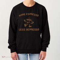 More Espresso Less Depresso Mental Health Women's Sweatshirt thumb 0