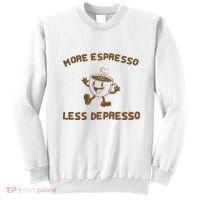 More Espresso Less Depresso Mental Health Sweatshirt thumb 0