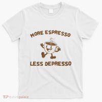 More Espresso Less Depresso Mental Health T-Shirt thumb 0