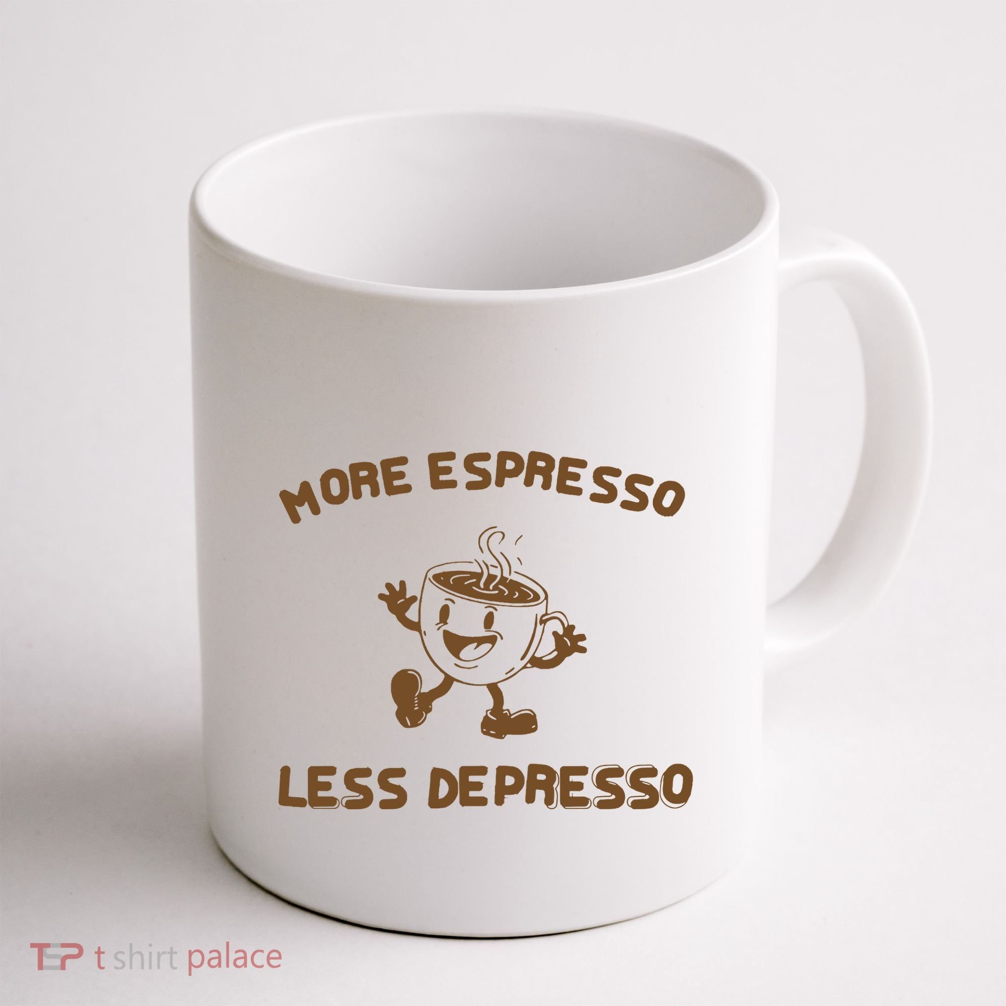 More Espresso Less Depresso Mental Health Coffee Mug