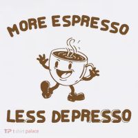 More Espresso Less Depresso Mental Health Mousepad thumb 1
