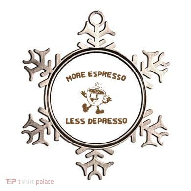 More Espresso Less Depresso Mental Health Ornament