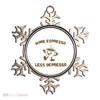 More Espresso Less Depresso Mental Health Ornament thumb 0