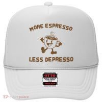 More Espresso Less Depresso Mental Health Hat thumb 0