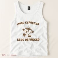 More Espresso Less Depresso Mental Health Tank Top thumb 2
