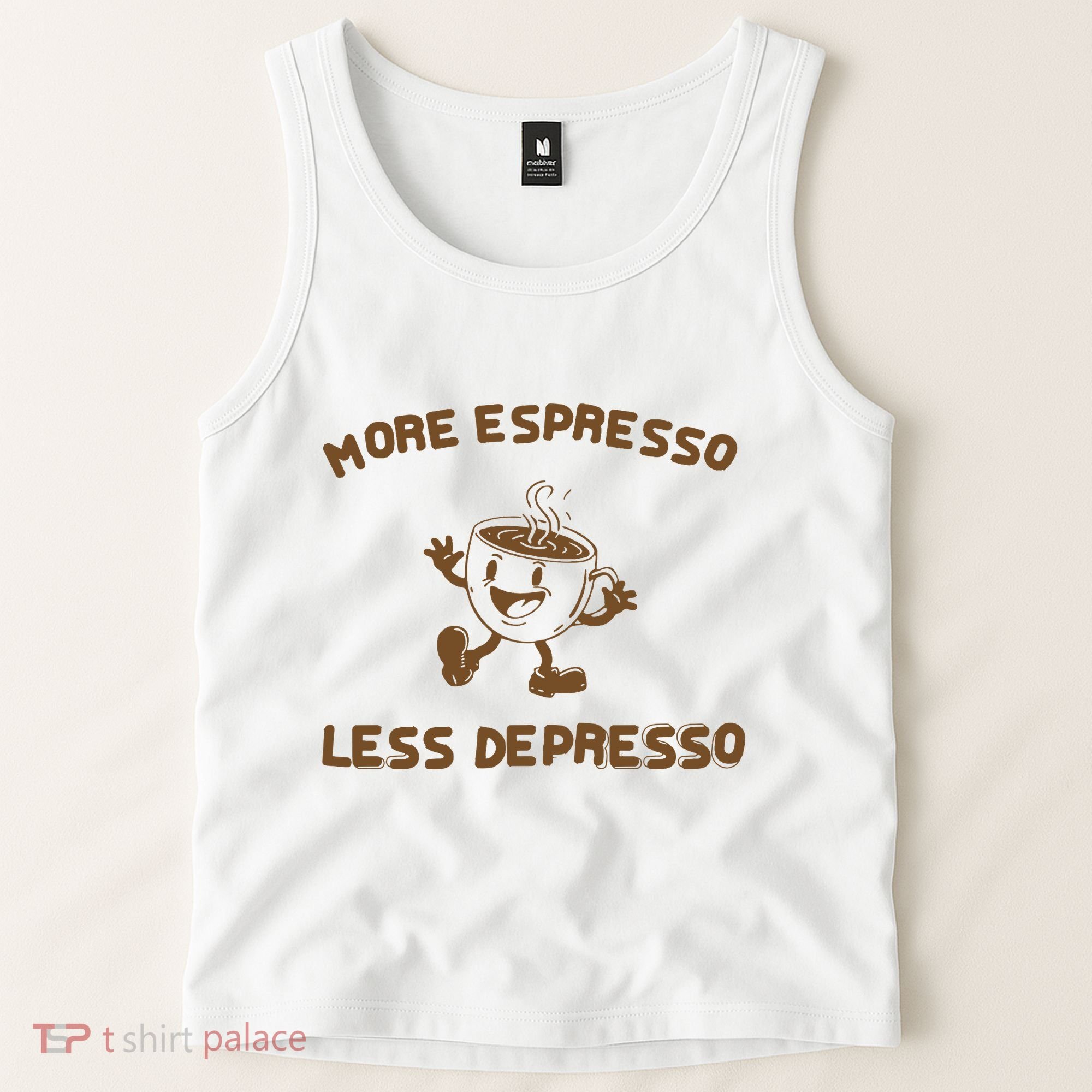 More Espresso Less Depresso Mental Health Tank Top
