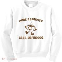 More Espresso Less Depresso Mental Health Kids Sweatshirt thumb 0