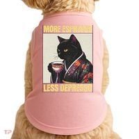 More Espresso Less Depresso Kimono Cat Japanese Doggie Tank thumb 0