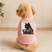 More Espresso Less Depresso Kimono Cat Japanese Doggie Tank thumb 2