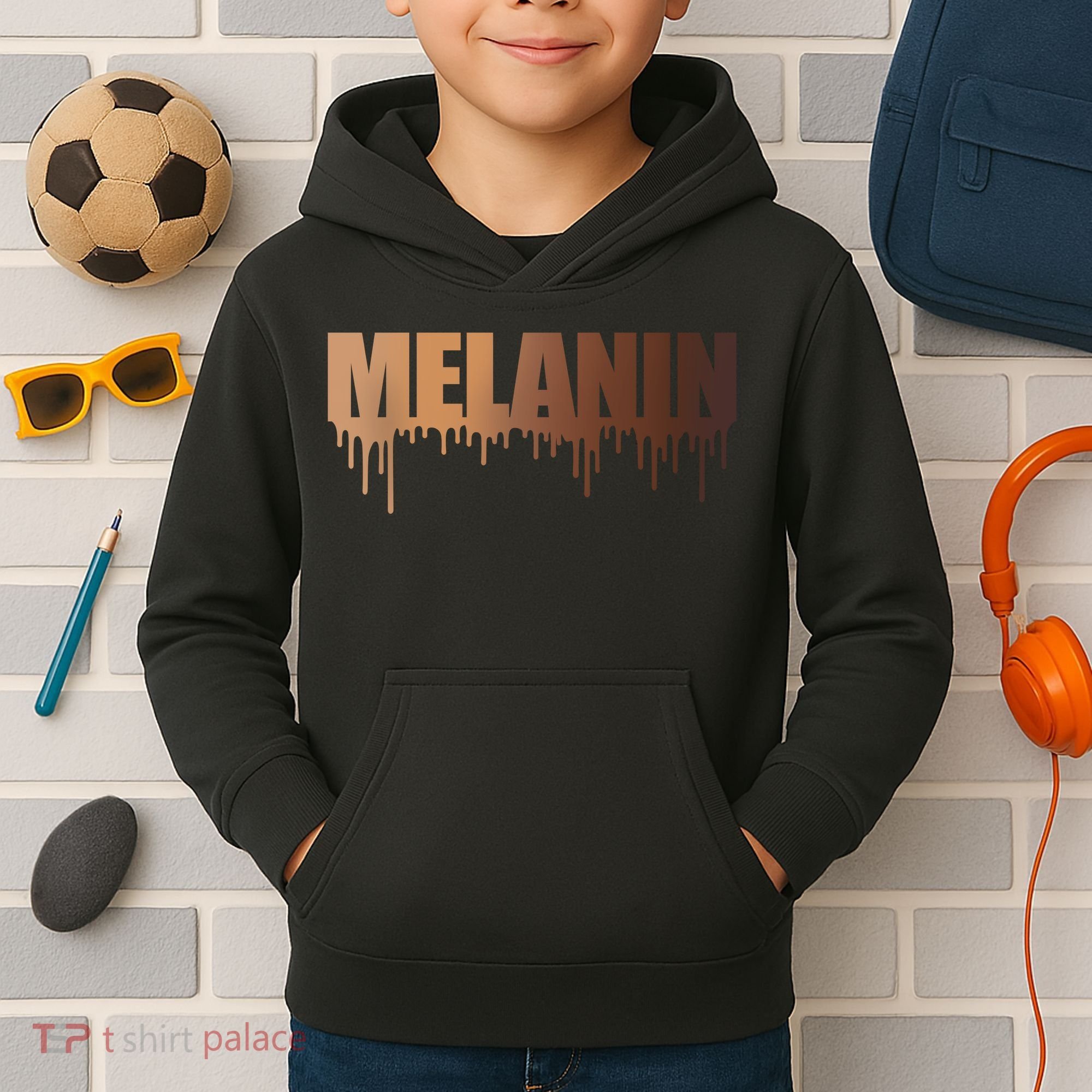MELANIN Kids Hoodie