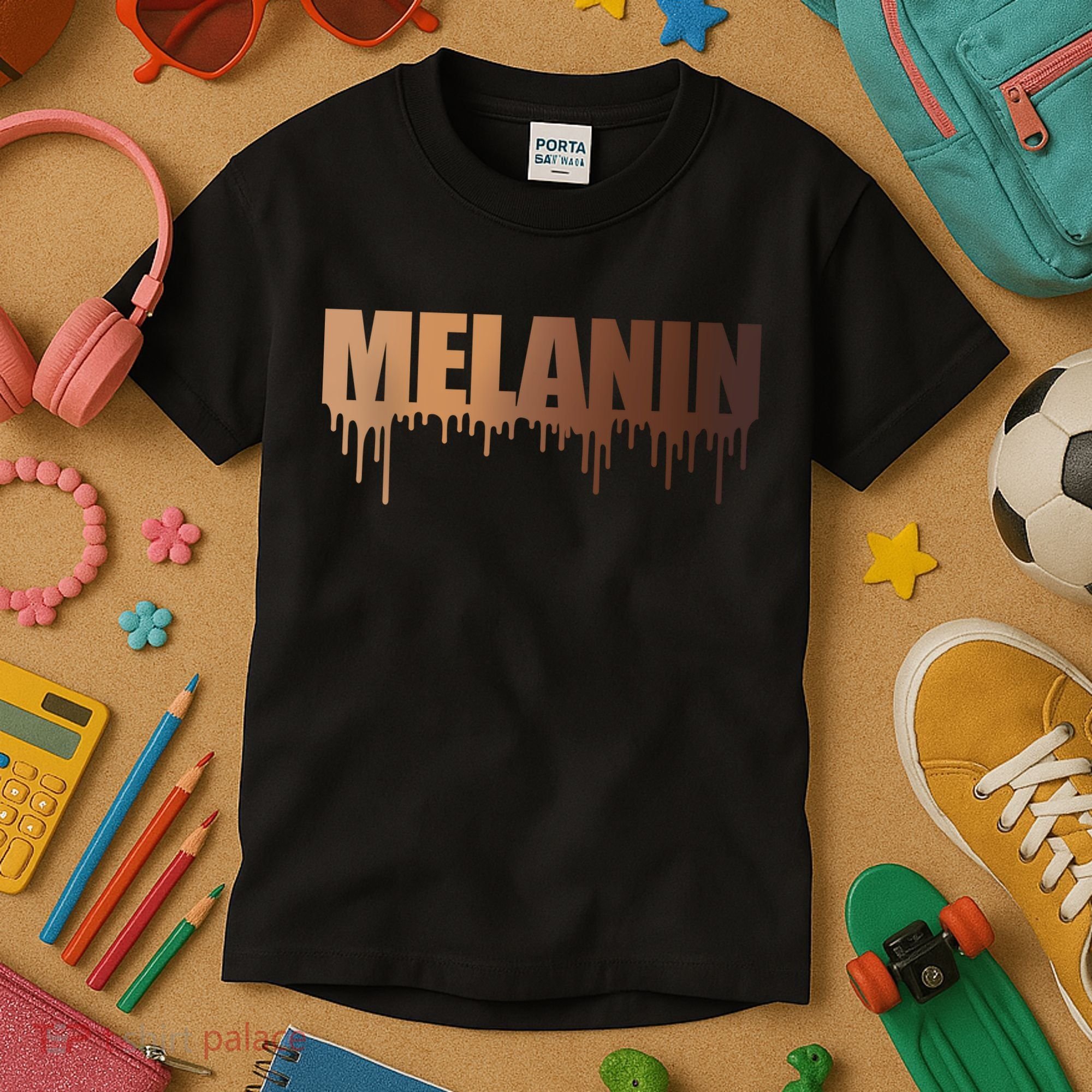 MELANIN Kids T-Shirt