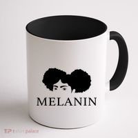 Melanin Afro Coffee Mug thumb 1