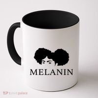 Melanin Afro Coffee Mug thumb 0