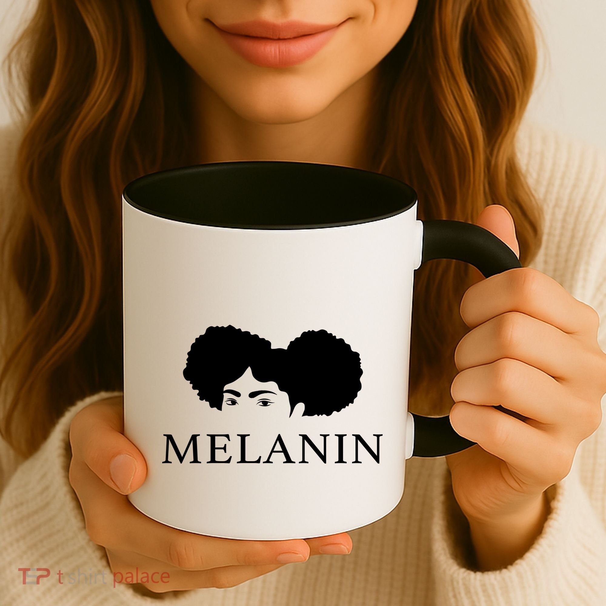 Melanin Afro Coffee Mug