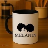 Melanin Afro Coffee Mug thumb 4