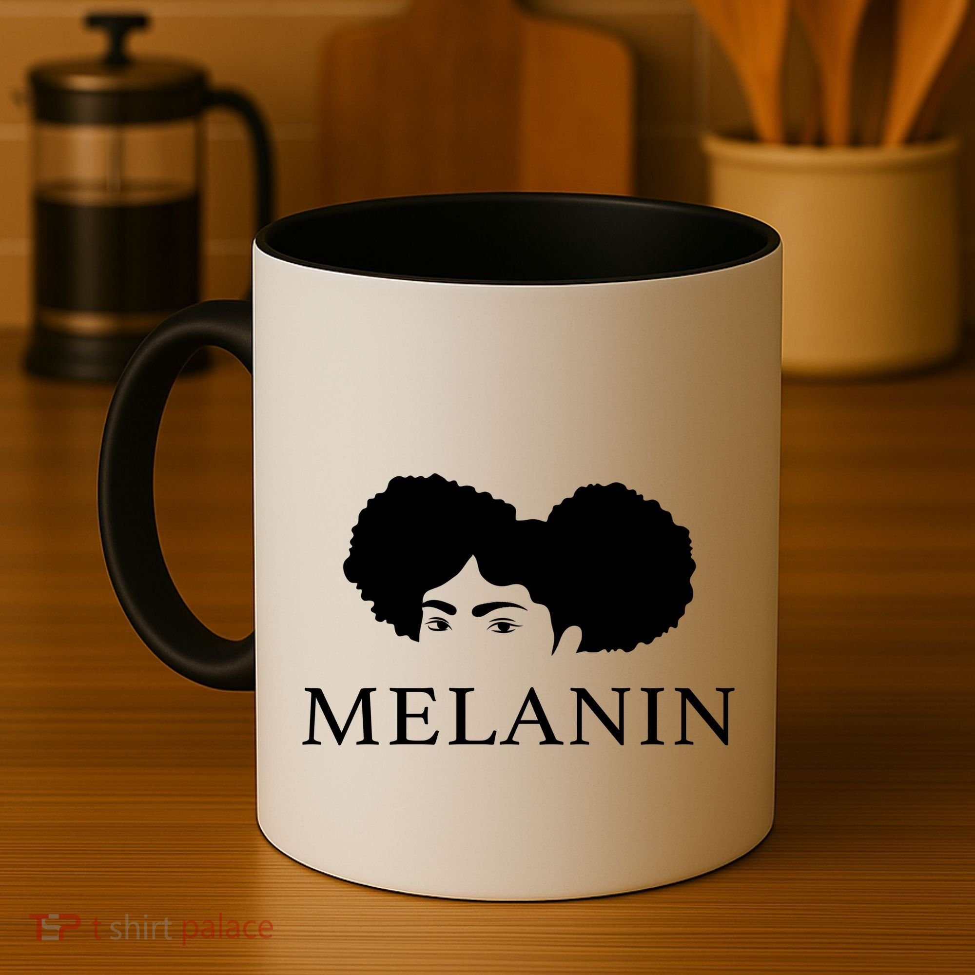 Melanin Afro Coffee Mug