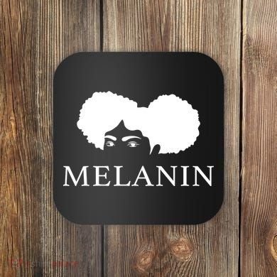 Melanin Afro Coaster