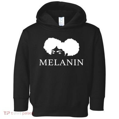 Melanin Afro Toddler Hoodie