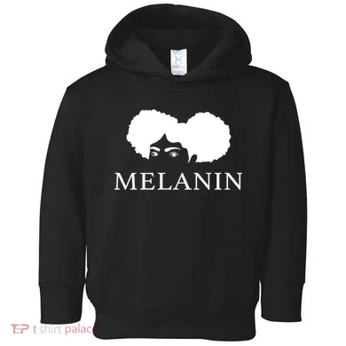 Melanin Afro Toddler Hoodie