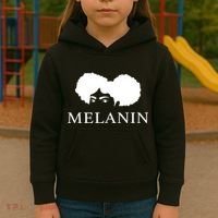 Melanin Afro Kids Hoodie thumb 3