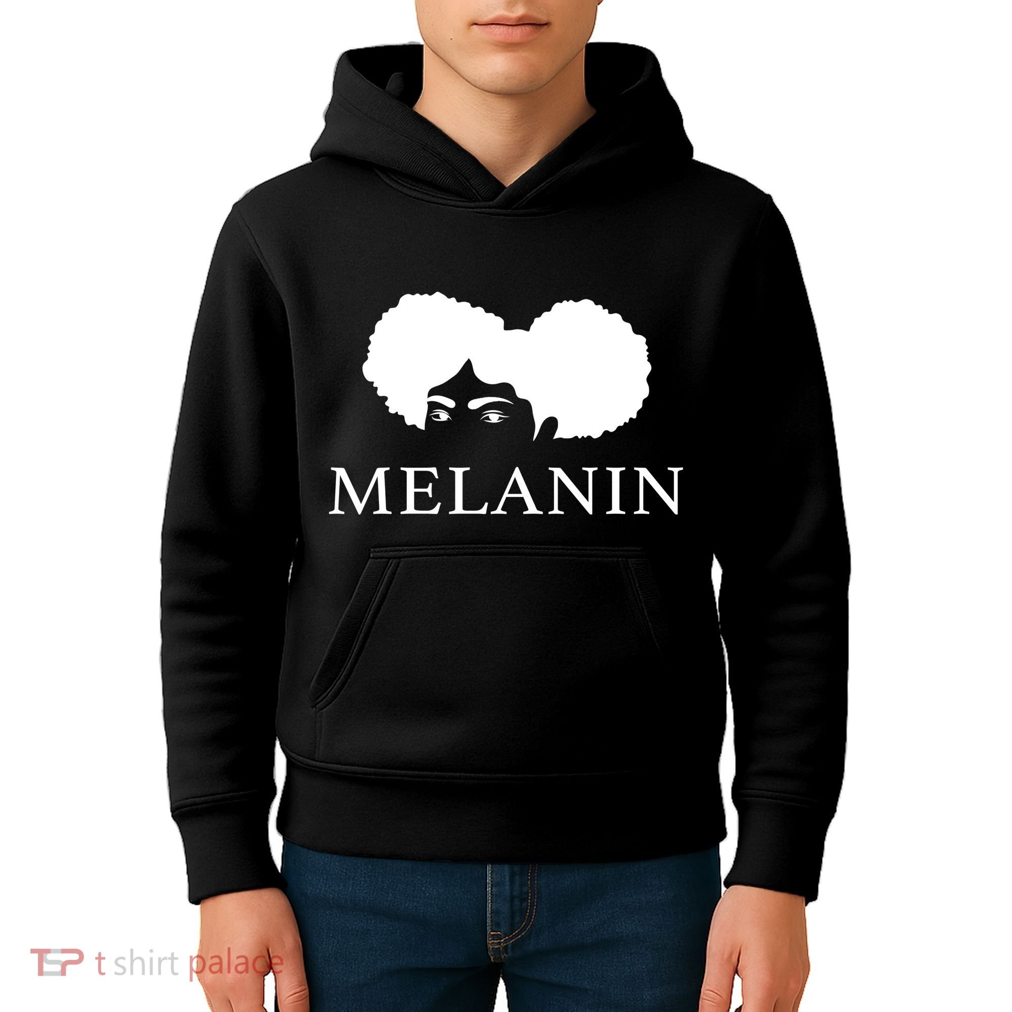 Melanin Afro Kids Hoodie