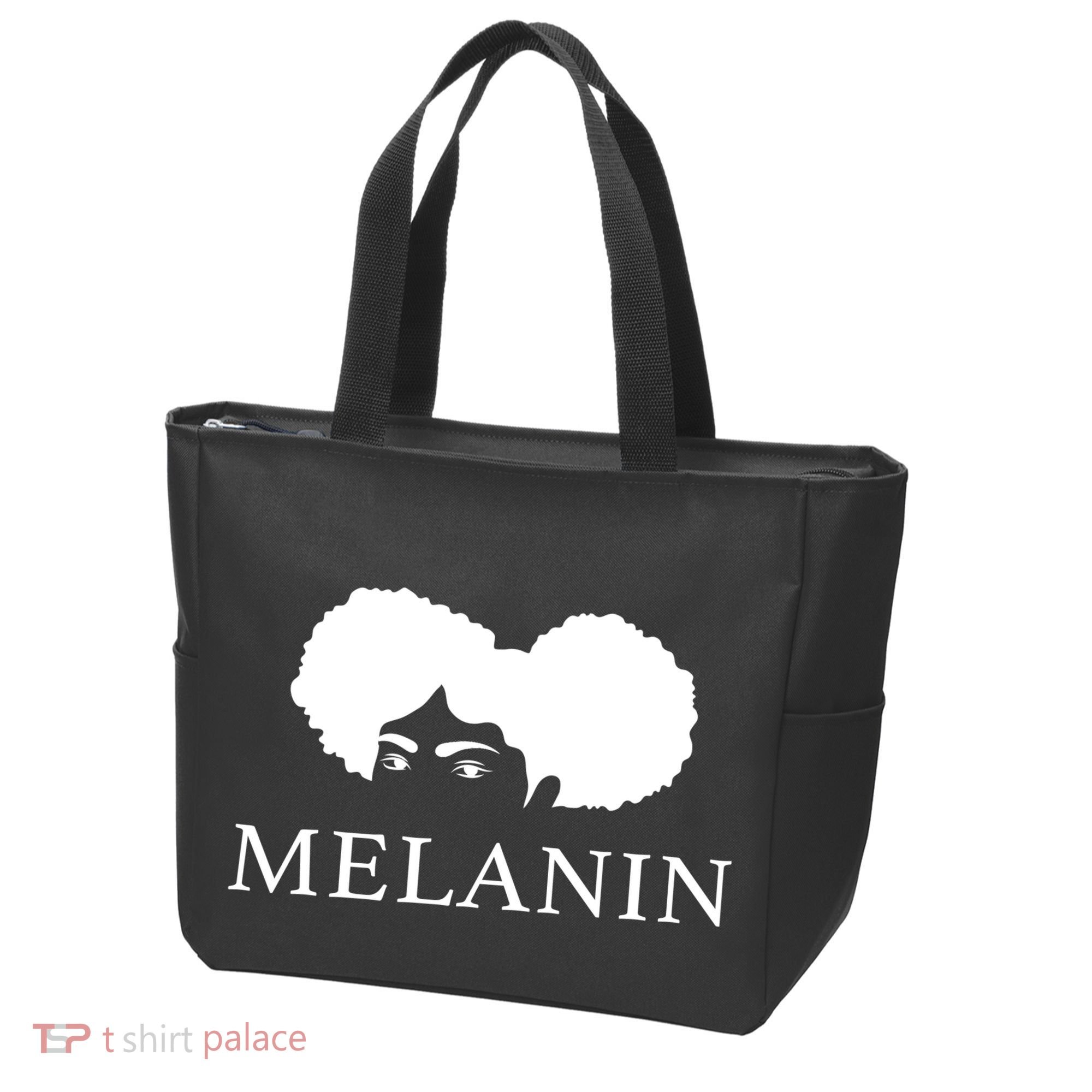 Melanin Afro Tote Bag