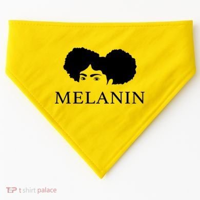Melanin Afro USA-Made Doggie Bandana