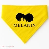 Melanin Afro USA-Made Doggie Bandana thumb 0