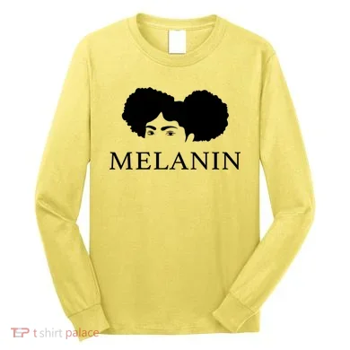 Melanin Afro Long Sleeve Shirt