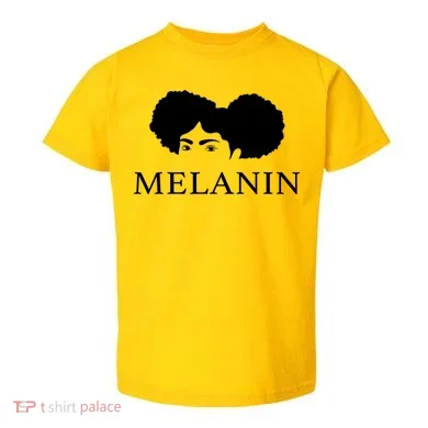 Melanin Afro Toddler T-Shirt