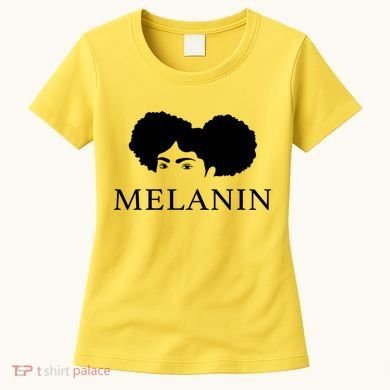 Melanin Afro Women's T-Shirt