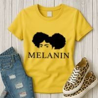 Melanin Afro Women's T-Shirt thumb 3