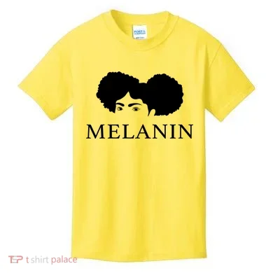 Melanin Afro Kids T-Shirt