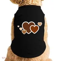 Melanin Diversity Hearts Doggie Tank thumb 0