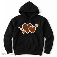 Melanin Diversity Hearts Hoodie thumb 0
