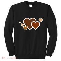 Melanin Diversity Hearts Sweatshirt thumb 0