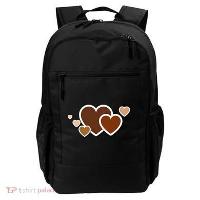 Melanin Diversity Hearts Backpack